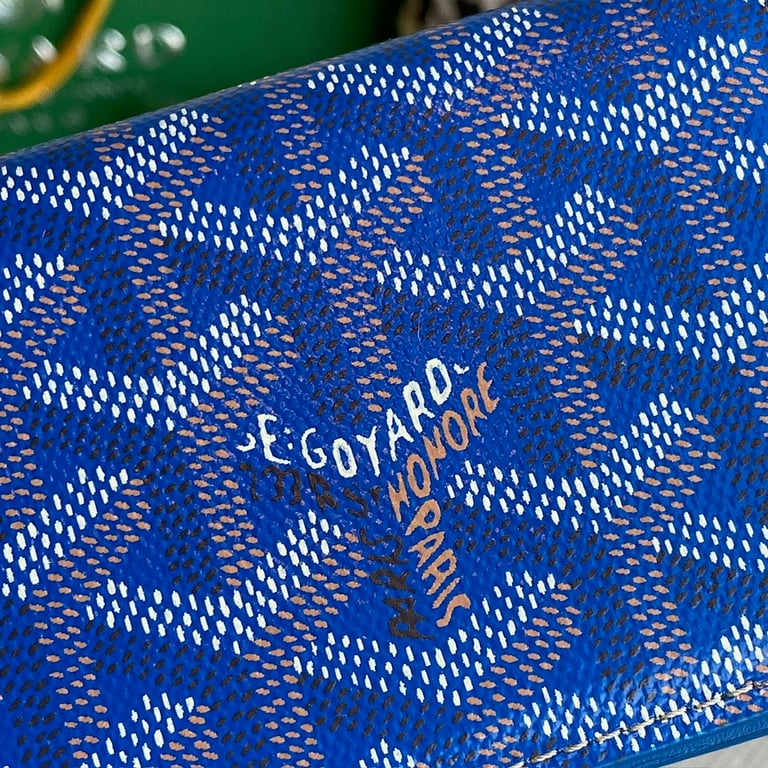 Goyard Malesherbes Card Wallet Blue - 4