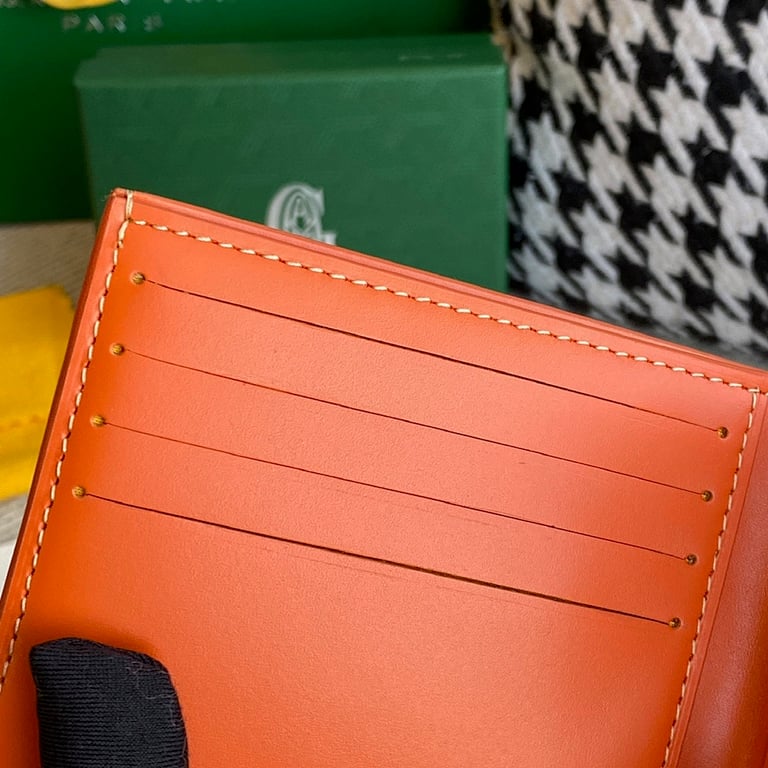 Goyard Victoire Wallet Orange - 3