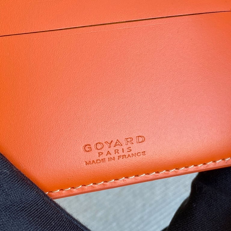 Goyard Victoire Wallet Orange - 4