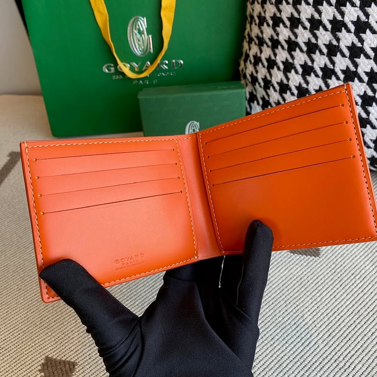 Goyard Victoire Wallet Orange - 5