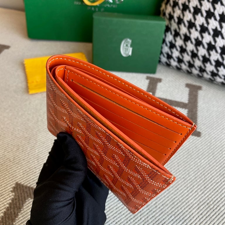 Goyard Victoire Wallet Orange - 6
