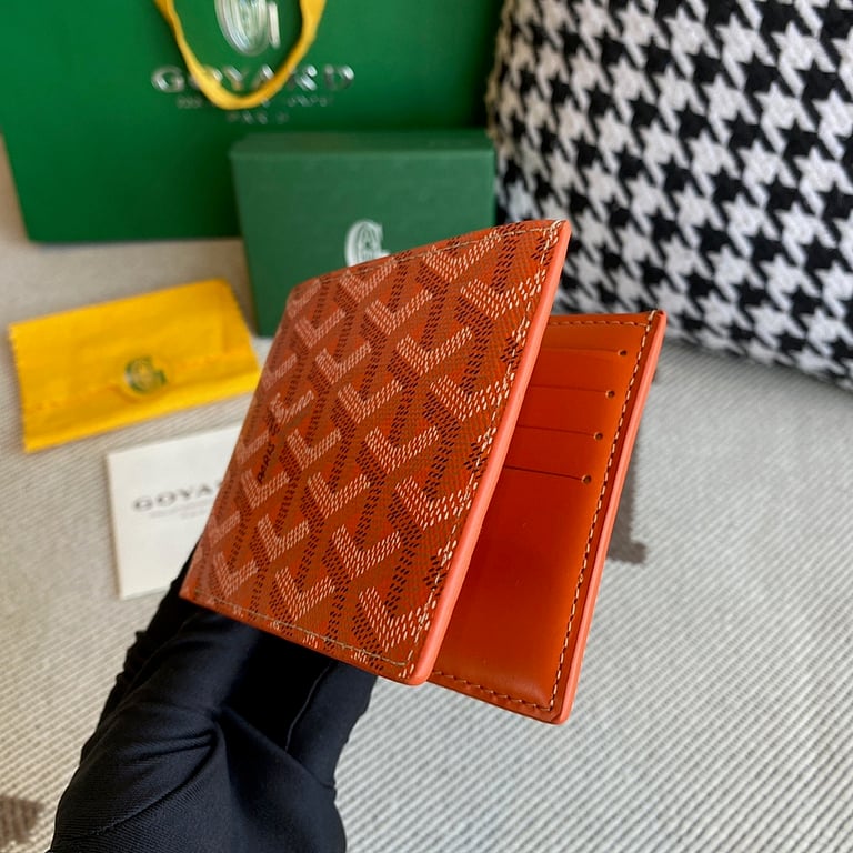 Goyard Victoire Wallet Orange - 8