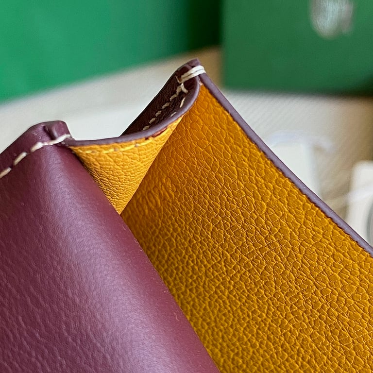 Goyard Malesherbes Card Wallet Burgundy - 2
