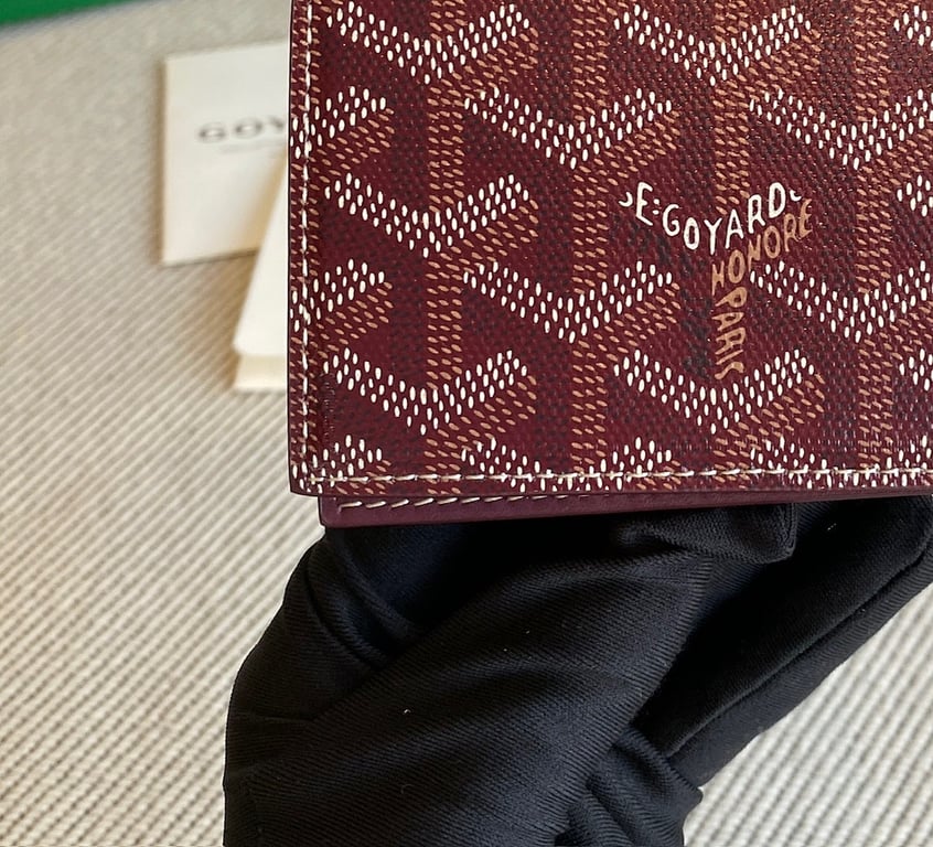 Goyard Malesherbes Card Wallet Burgundy - 4