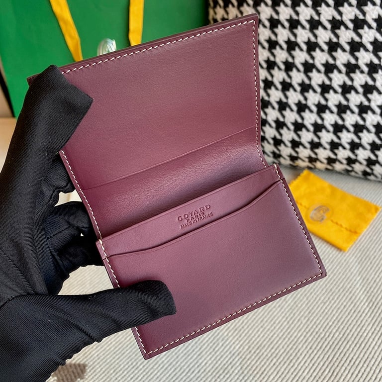 Goyard Malesherbes Card Wallet Burgundy - 6