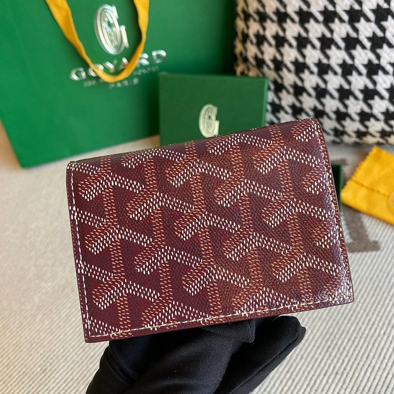Goyard Malesherbes Card Wallet Burgundy - 7
