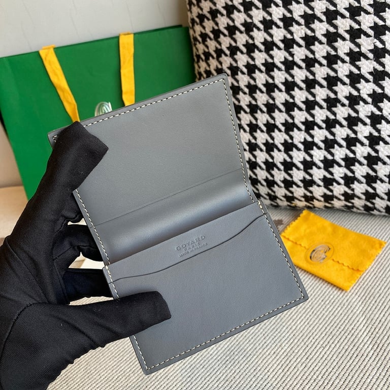 Goyard Malesherbes Card Wallet Grey - 6