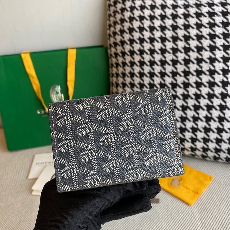 Goyard Malesherbes Card Wallet Grey - 7