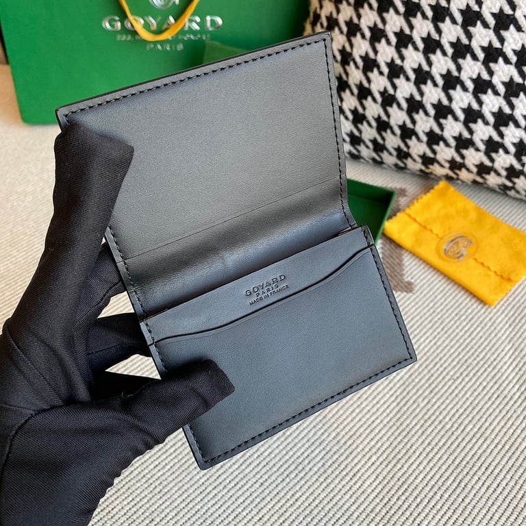 Goyard Malesherbes Card Wallet Black - 6