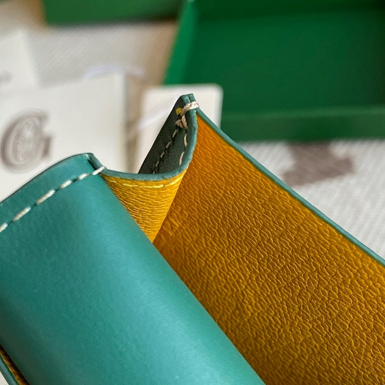 Goyard Malesherbes Card Wallet Green - 2