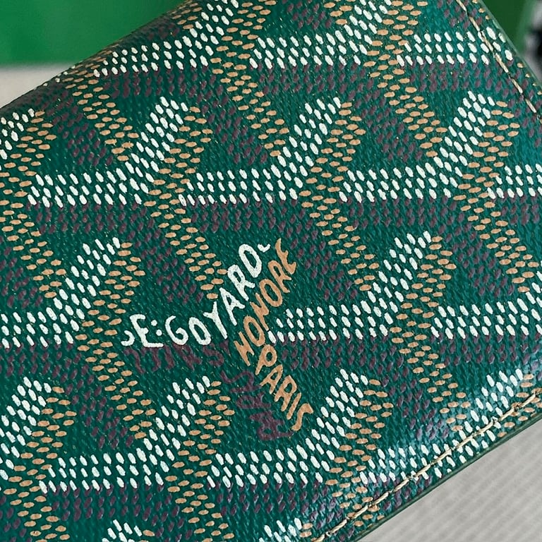 Goyard Malesherbes Card Wallet Green - 4