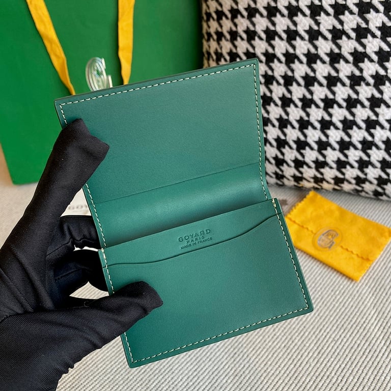 Goyard Malesherbes Card Wallet Green - 5