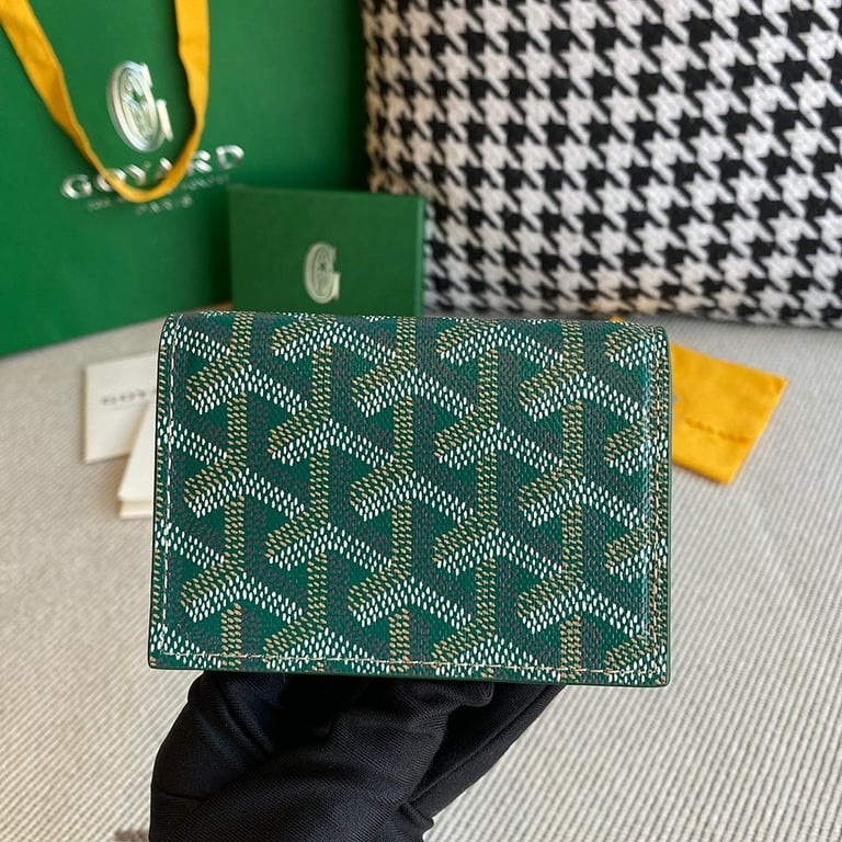 Goyard Malesherbes Card Wallet Green - 7