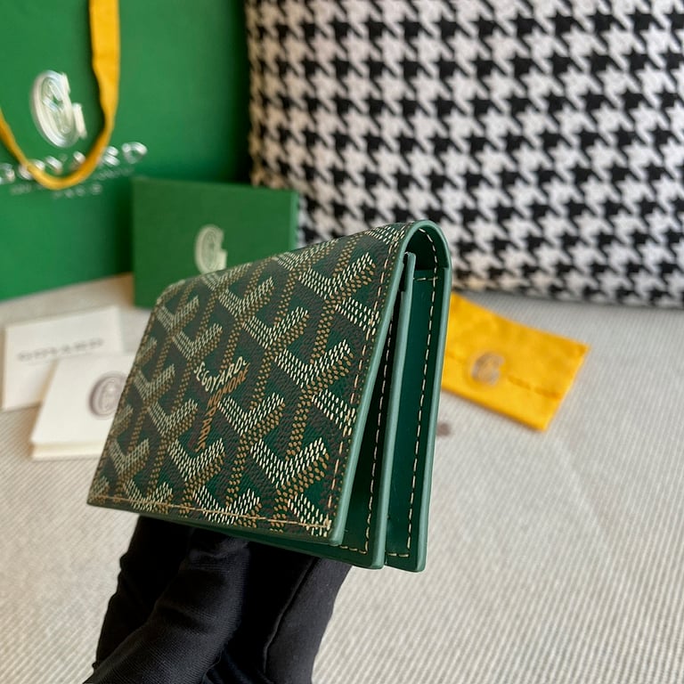Goyard Malesherbes Card Wallet Green - 8
