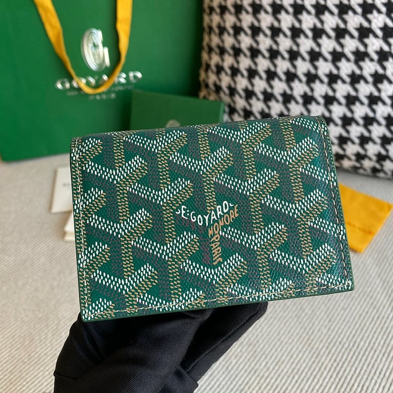 Goyard Malesherbes Card Wallet Green - 9
