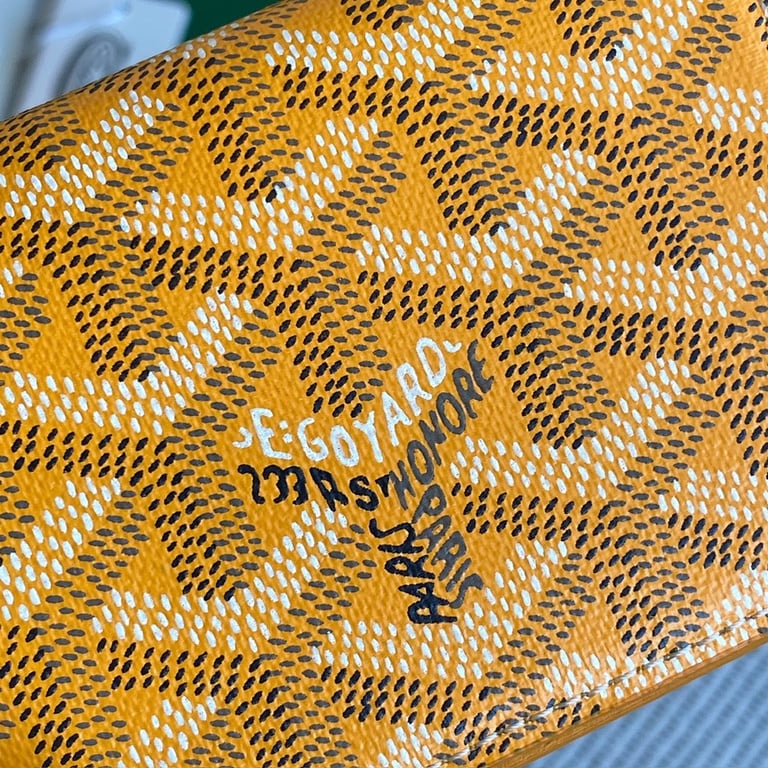 Goyard Malesherbes Card Wallet Yellow - 4