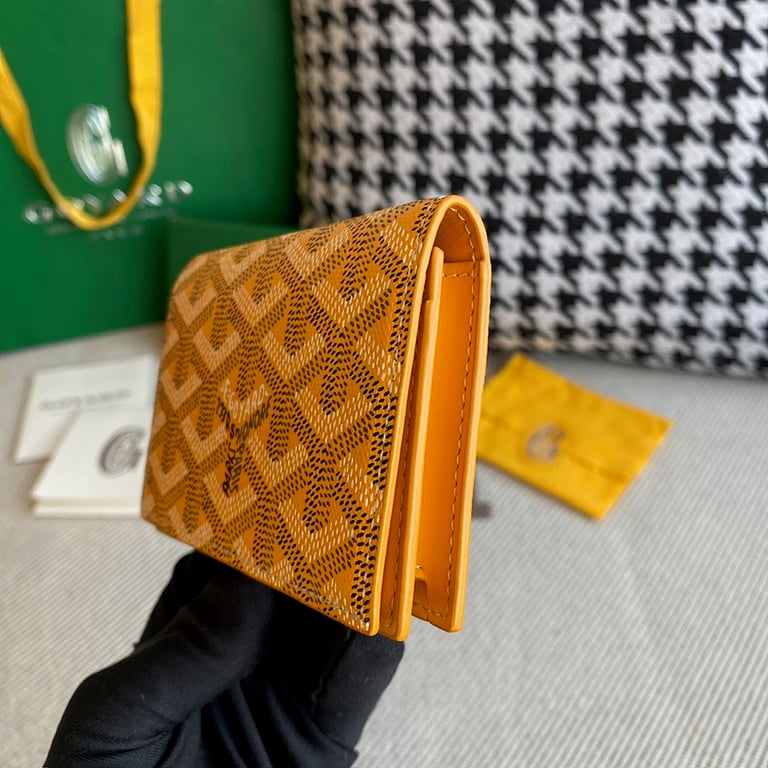 Goyard Malesherbes Card Wallet Yellow - 8
