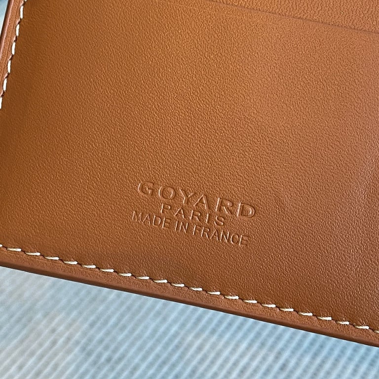 Goyard Passport Holder Black/Tan - 2