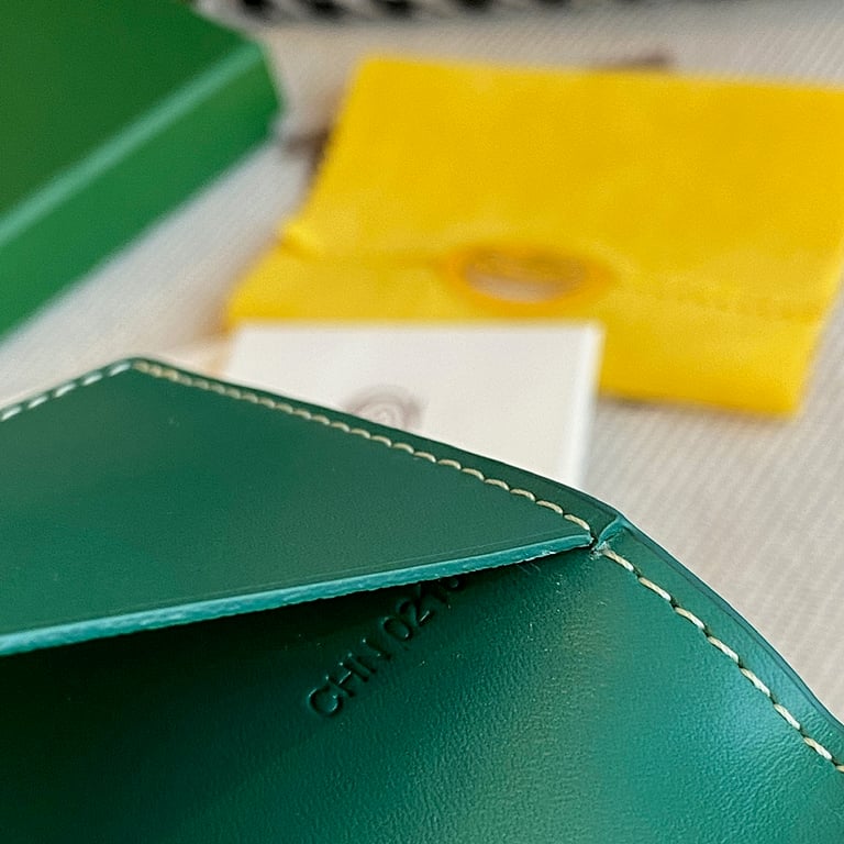 Goyard Passport Holder Green - 2