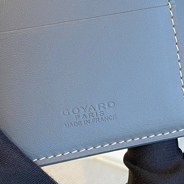 Goyard Passport Holder Grey Goyardine - 3