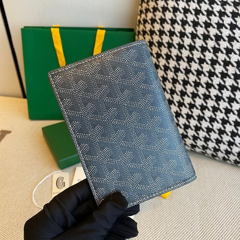 Goyard Passport Holder Grey Goyardine - 6