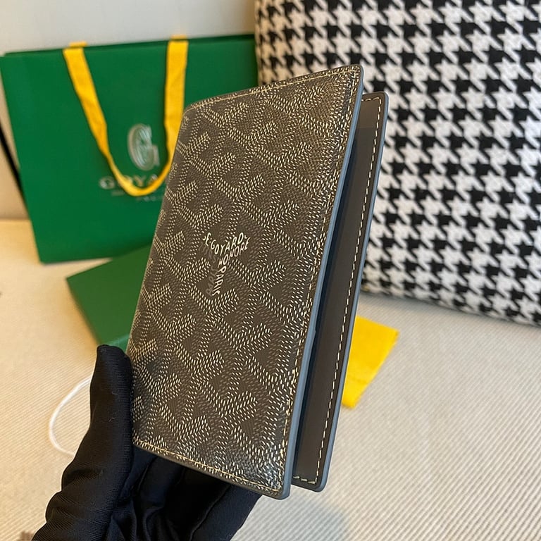 Goyard Passport Holder Grey Goyardine - 8