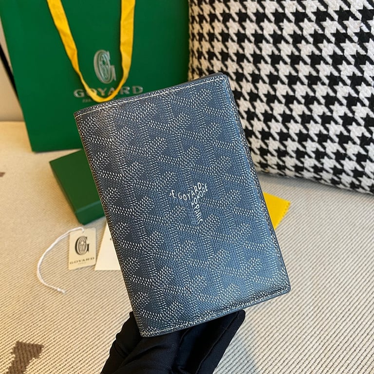 Goyard Passport Holder Grey Goyardine - 9
