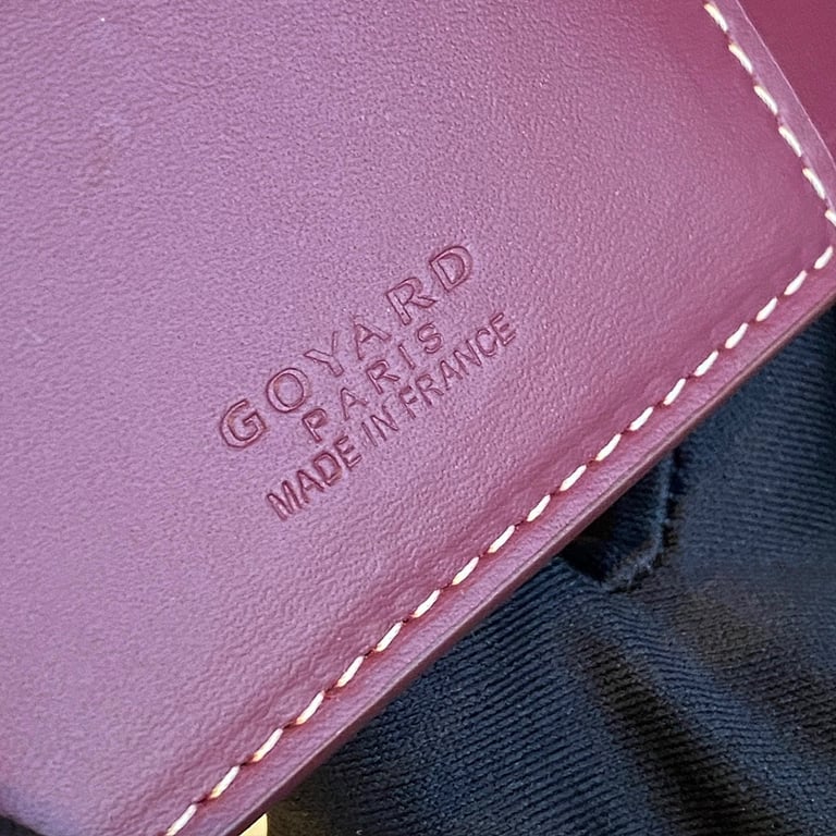 Goyard Passport Holder Burgundy - 2
