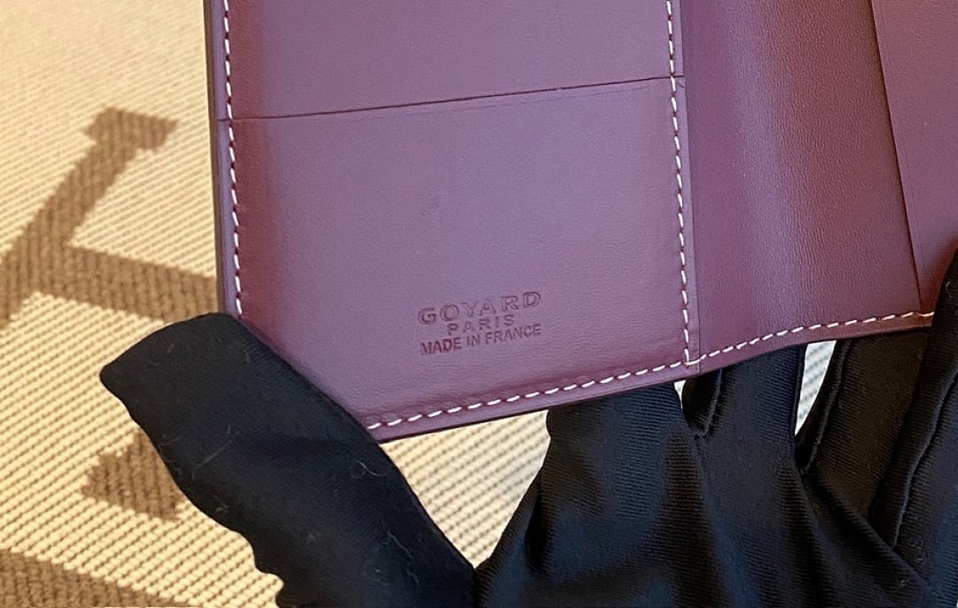 Goyard Passport Holder Burgundy - 4