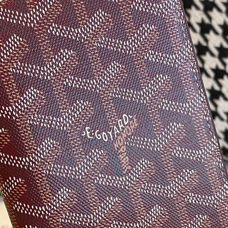 Goyard Passport Holder Burgundy - 5