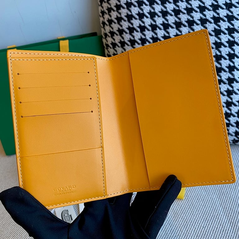Goyard Passport Holder Yellow - 5