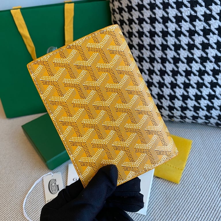 Goyard Passport Holder Yellow - 6
