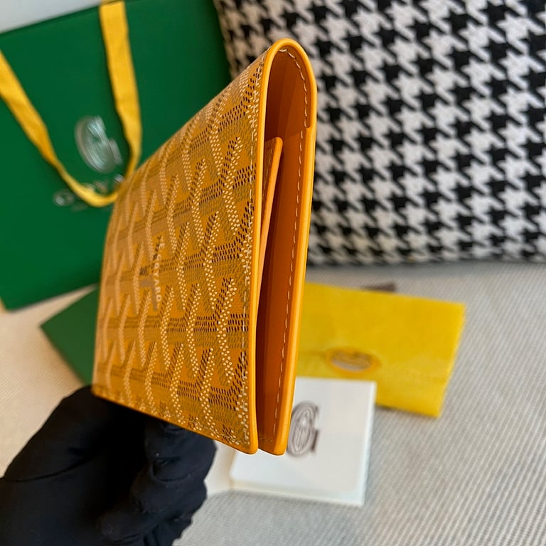 Goyard Passport Holder Yellow - 7