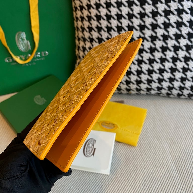 Goyard Passport Holder Yellow - 8