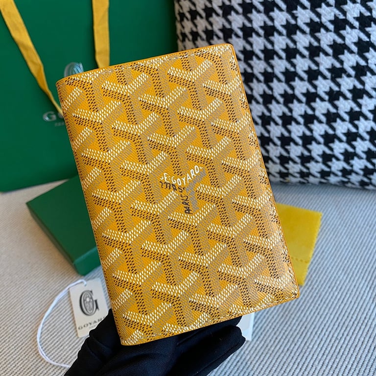 Goyard Passport Holder Yellow - 9
