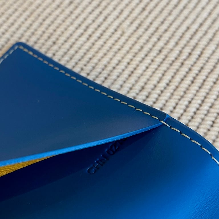 Goyard Passport Holder Blue - 2