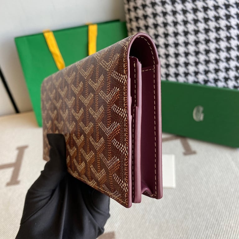 Goyard Richelieu Long Wallet Brown - 12