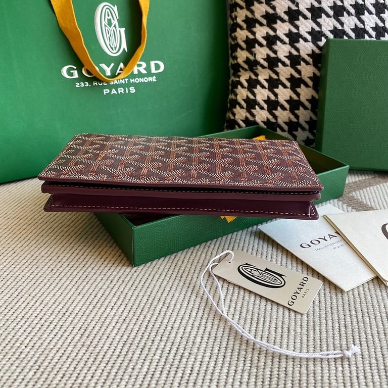 Goyard Richelieu Long Wallet Brown - 9