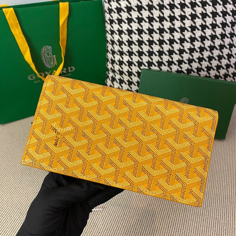Goyard Richelieu Wallet Yellow - 13