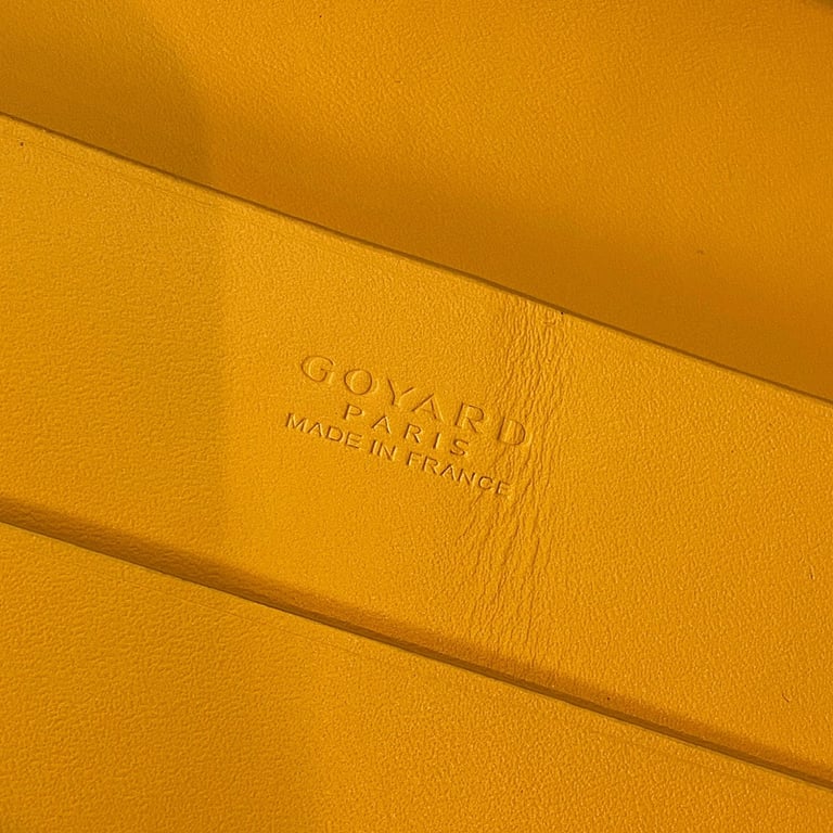 Goyard Richelieu Wallet Yellow - 3