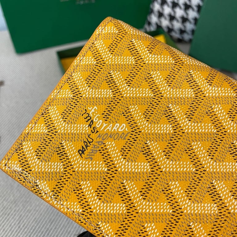 Goyard Richelieu Wallet Yellow - 6