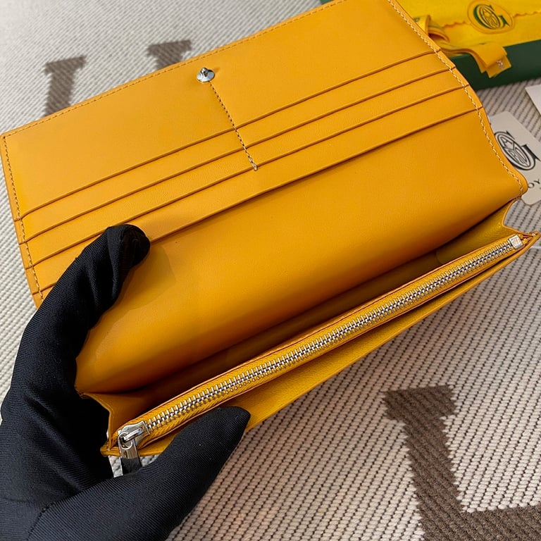 Goyard Richelieu Wallet Yellow - 7