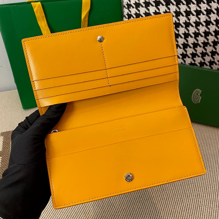 Goyard Richelieu Wallet Yellow - 8