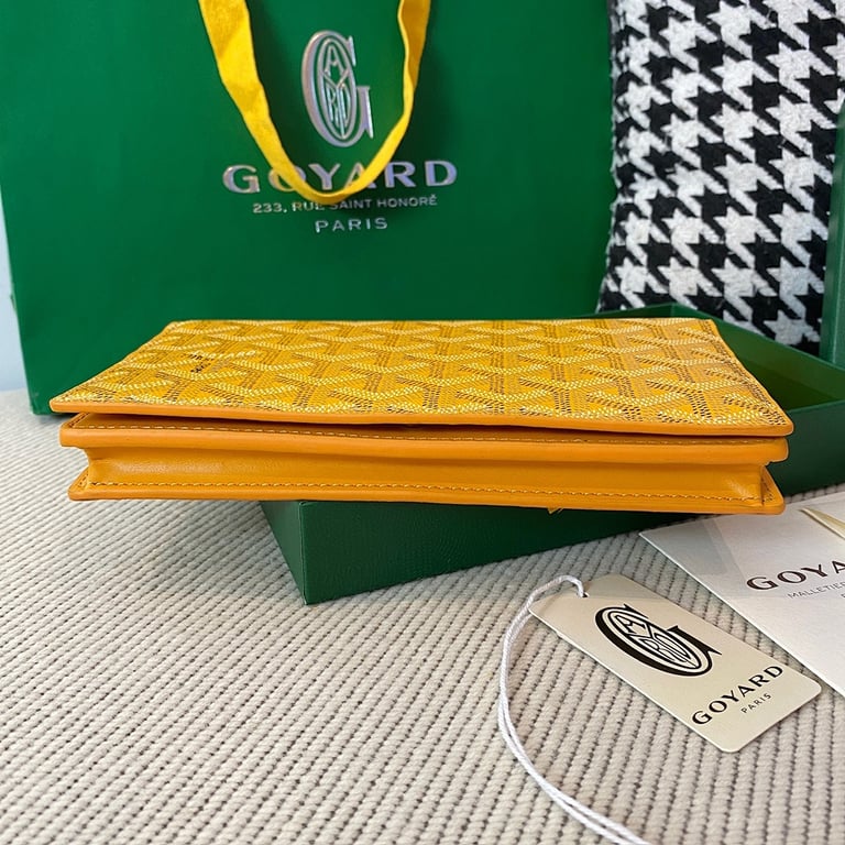 Goyard Richelieu Wallet Yellow - 9