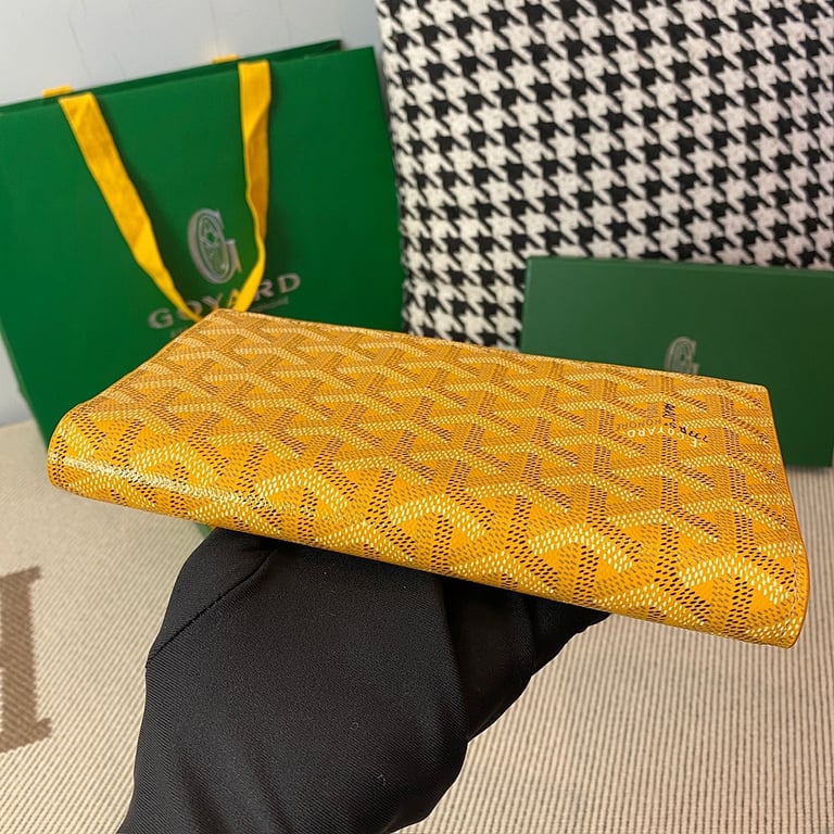 Goyard Richelieu Wallet Yellow - 10