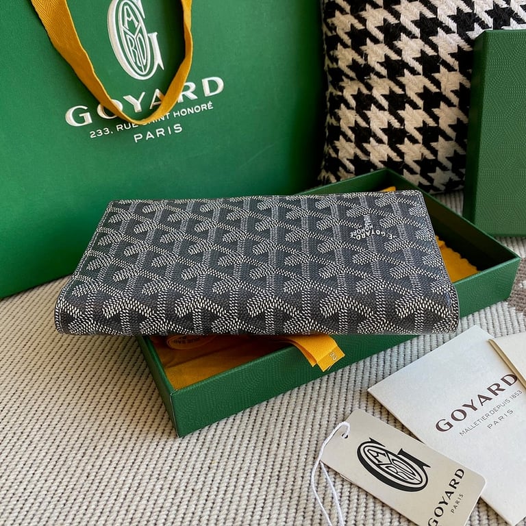 Goyard Richelieu Wallet Grey - 12