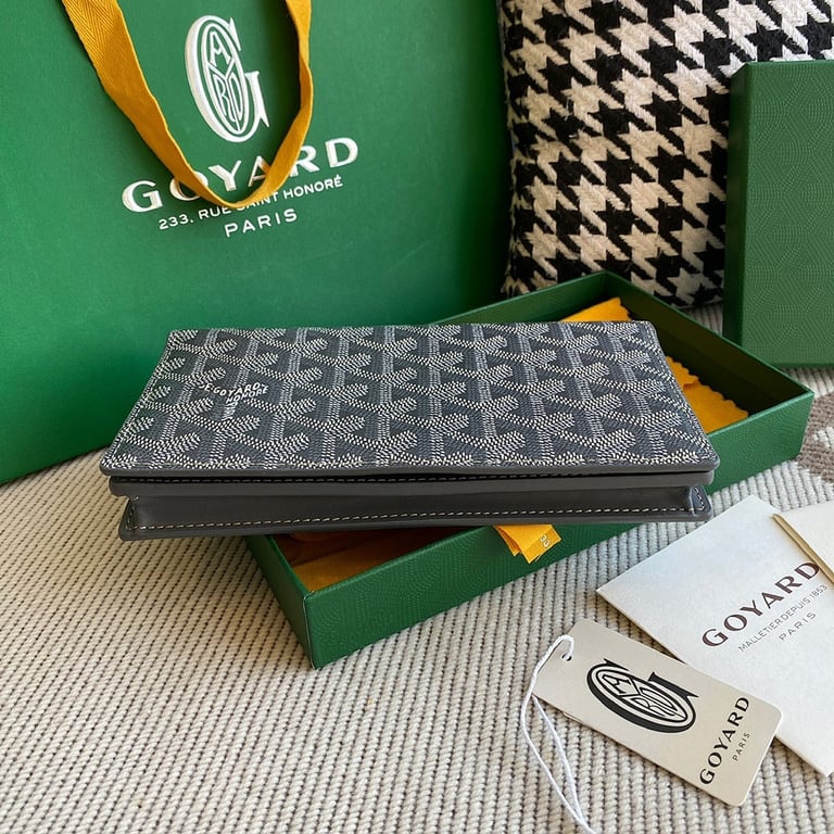 Goyard Richelieu Wallet Grey - 13