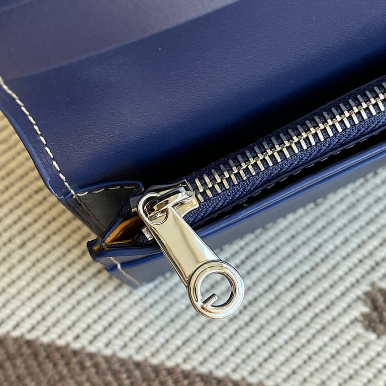 Goyard Richelieu Wallet Navy Blue - 2