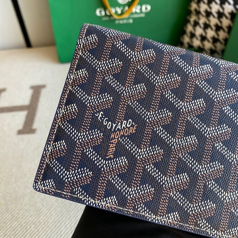 Goyard Richelieu Wallet Navy Blue - 6