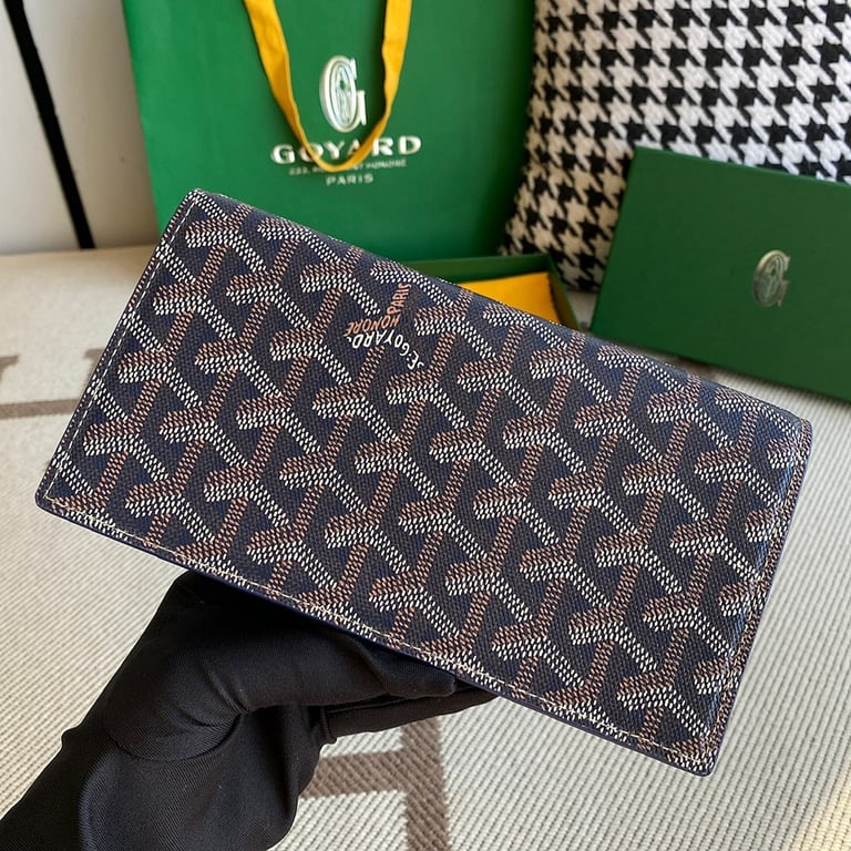 Goyard Richelieu Wallet Navy Blue - 9